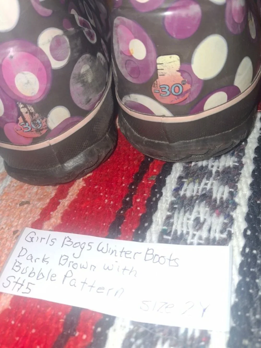 Girls Bogs Winter Boots 2Y*Sh5